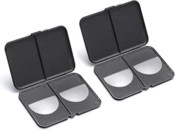 Stick-on Bifocal Lenses, Convert Sunglasses, Goggles, or Glasses into Magnified Readers, Reusable, No Water Needed